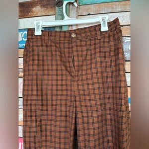 Plaid Levi Ankle Pants